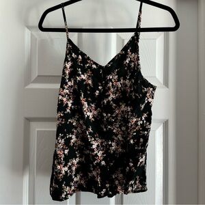 Old Navy floral tank top, size L